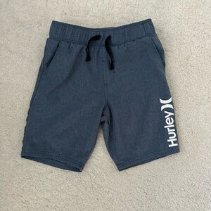 Hurley Brand Boys Blue Shorts EUC Size 5/6